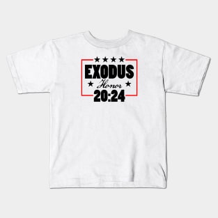 Exodus 20:24 - Honor Kids T-Shirt